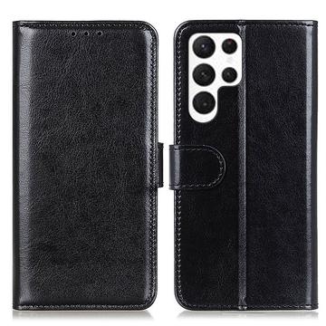 Etui z Portfelem do Samsung Galaxy S24 Ultra z Magnetycznym Zamknięciem