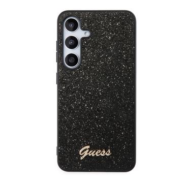 Samsung Galaxy S24+ Hybrydowe Etui Guess Glitter Flakes Metal Logo