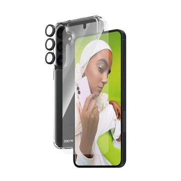 Zestaw Ochronny PanzerGlass 3 w 1 do Samsung Galaxy S24+ - Przezroczysty