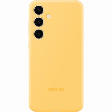 Samsung Galaxy S24+ Silikonowe Etui EF-PS926TYEGWW - Żółty