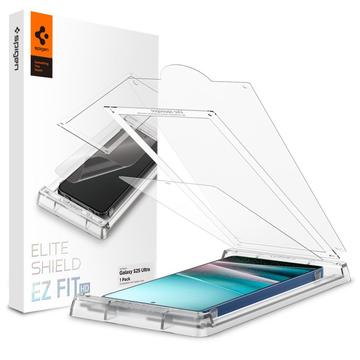 Ochraniacz ekranu Samsung Galaxy S25 Ultra Spigen Elite Shield EZ Fit - Przezroczysty