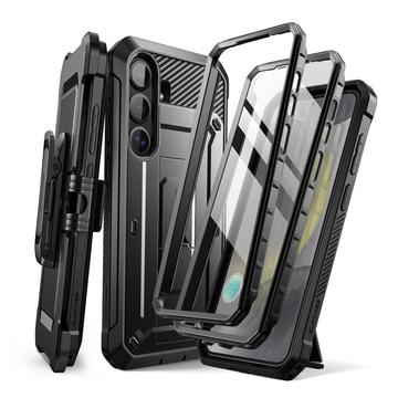 Samsung Galaxy S25+ Hybrydowe Etui Supcase Unicorn Beetle Pro 2-Set - Czerń