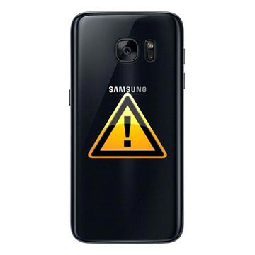 Naprawa Klapki Baterii Samsung Galaxy S7 - Kolor Czarny