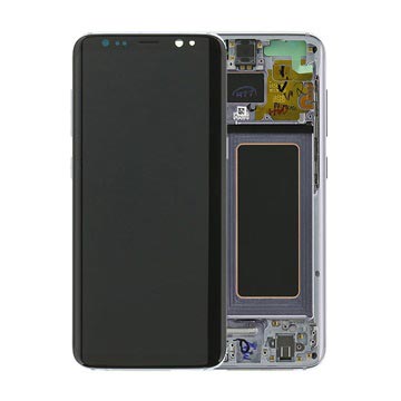 Samsung Galaxy S8 Przedni Panel & Wyświetlacz LCD GH97-20457C - Orchid Grey