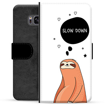 Etui Portfel Premium - Samsung Galaxy S8+ - Slow Down