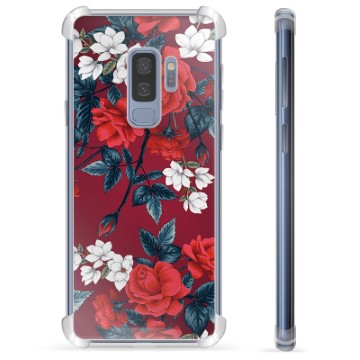 Etui Hybrydowe - Samsung Galaxy S9+ - Vintage Kwiaty