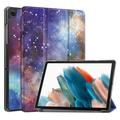 Samsung Galaxy Tab A9 Inteligentne Etui Folio z Serii Tri-Fold - Galaktyka