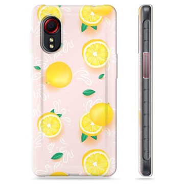 Etui TPU - Samsung Galaxy Xcover 5 - Wzór Cytryny