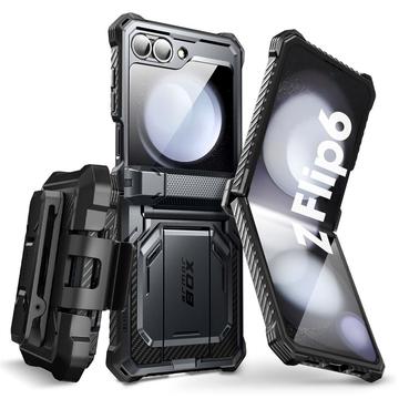 Samsung Galaxy Z Flip6 Hybrydowe Etui Supcase i-Blason Armorbox - Czarne