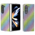 Samsung Galaxy Z Fold6 Hybrydowe etui z teksturą kryształu górskiego - kolorowy