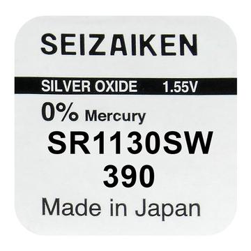 Bateria Seizaiken 390 SR1130SW Silver Oxide - 1.55V