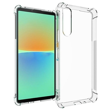 Wstrzsoodporne Etui z TPU do Sony Xperia 10 V - Przezroczyste