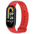 Xiaomi Smart Band 8 Miękki Silikonowy Pasek - Czerwień