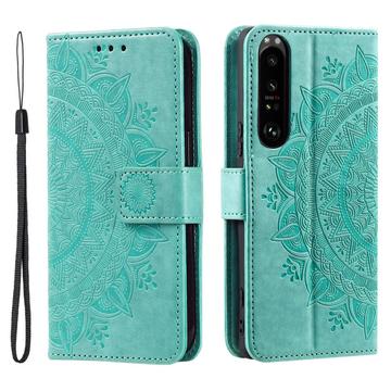 Sony Xperia 1 VI Etui z Portfelem z Serii Mandala