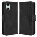 Sony Xperia 10 VI Etui-Portfel Seria Cardholder - Czarne