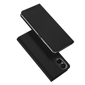 Sony Xperia 10 VI Etui z Klapką Dux Ducis Skin Pro - Czerń