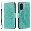 Sony Xperia 10 VI Etui z Portfelem z Serii Mandala