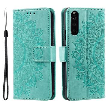 Sony Xperia 10 VI Etui z Portfelem z Serii Mandala