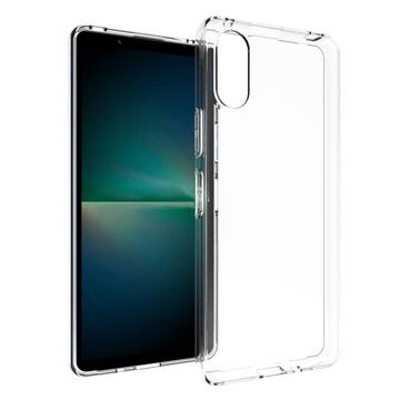 Sony Xperia 5 VI Matowy Pokrowiec TPU Anti-Fingerprint - Przezroczysty