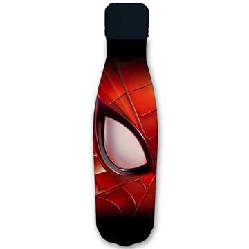 Butelka na wodę / termos ze stali nierdzewnej Spider-Man - 500ml - czerwony / czarny