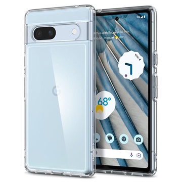 Etui Spigen Ultra Hybrid do Google Pixel 7a - Kryształowo Czysty