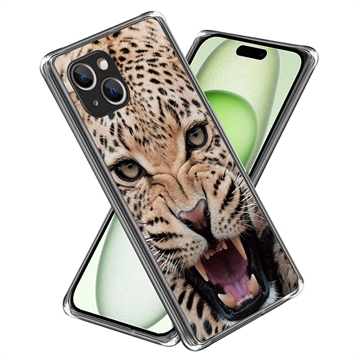 iPhone 15 Stylish Ultracienkie Etui z TPU - Pantera