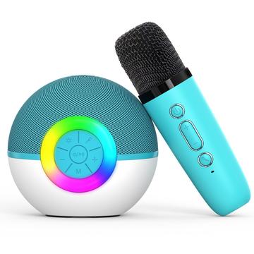 Mikrofon do karaoke dla dzieci T97 z głośnikiem Bluetooth i subwooferem