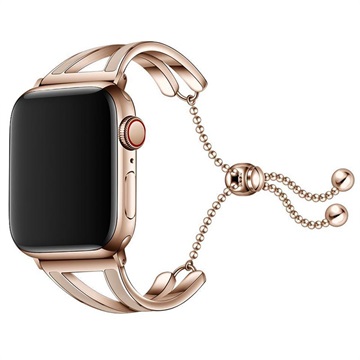 Apple Watch Series 7/SE/6/5/4/3/2/1 Tech-Protect Chainband Pasek - 41mm/40mm/38mm - Złoto