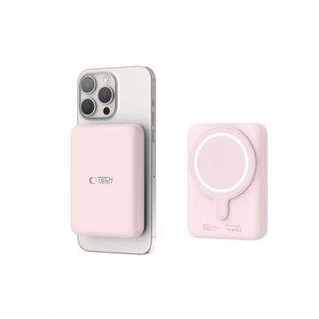 Magnetyczny Bezprzewodowy Powerbank Tech-Protect PB11 LifeMag - 15W - Róż