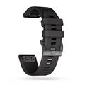 Pasek silikonowy Tech-Protect Smooth Universal Garmin - 22 mm - czarny