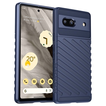 Google Pixel 7a Etui z TPU Thunder Series - Błękit