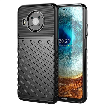 Nokia X10/X20 Etui Thunder Series z TPU - Czerń