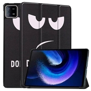 Xiaomi Pad 6/Pad 6 Pro Etui Smart Folio z Serii Tri-Fold - Don't Touch Me