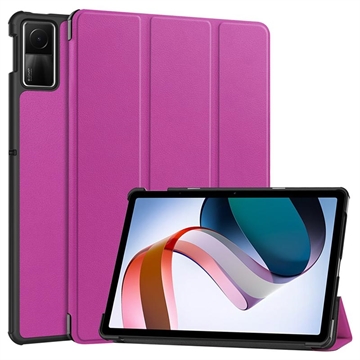 Xiaomi Redmi Pad SE Inteligentne Etui Folio z Serii Tri-Fold - Fiolet