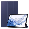 Etui Smart Folio Seria Tri-Fold - Samsung Galaxy Tab S8 - Ciemnoniebieski