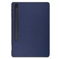 Etui Smart Folio Seria Tri-Fold do Samsung Galaxy Tab S8+ - Ciemnoniebieski