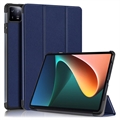 Xiaomi Pad 6/Pad 6 Pro Etui Smart Folio z Serii Tri-Fold - Błękit