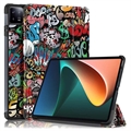 Xiaomi Pad 6/Pad 6 Pro Etui Smart Folio z Serii Tri-Fold - Graffiti