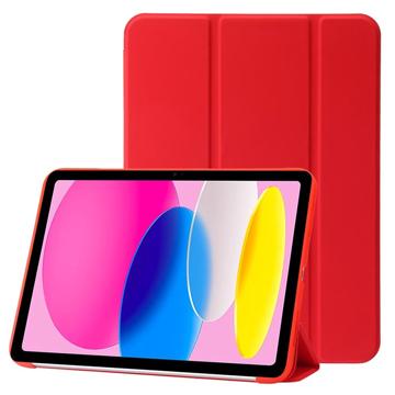 iPad (2022) Inteligentne Etui Folio z Serii Tri-Fold - Czerwień