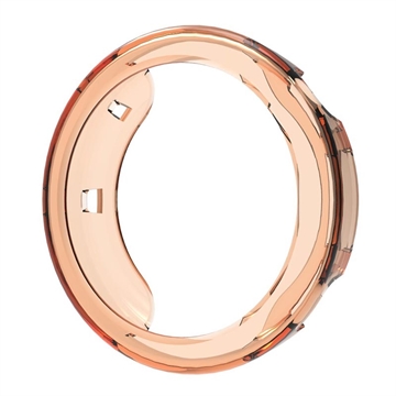 Huawei Watch GT 4 Wyjątkowo Cienkie Etui z TPU - 41mm - Przezroczyste Pomarańcz