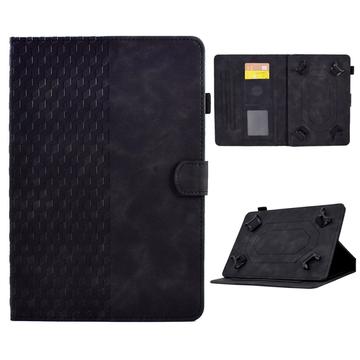 Uniwersalne etui 3D Pattern Smart Tablet Folio - 10" - Czarne