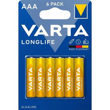 Bateria Varta Longlife LR03/AAA - 6 szt.