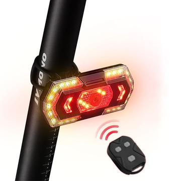 WEST BIKING YP0701348 Światło tylne roweru MTB Wodoodporna lampa ostrzegawcza do tylnego światła roweru RC z głośnikiem