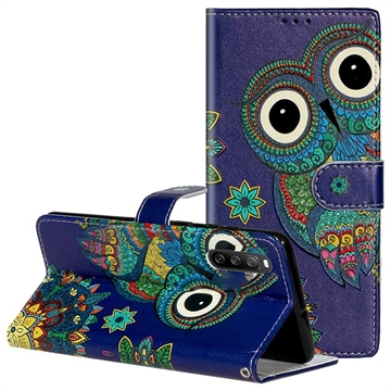 Etui z Portfelem z Serii Wonder do Sony Xperia 10 V - Sowa