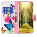 iPhone 14 Pro - Etui-Portfel Wonder Seria - Motyle