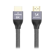 Kabel HDMI 2.1 8K 60Hz / 4K 120Hz / 2K 144Hz Wozinsky - 3m - Szary