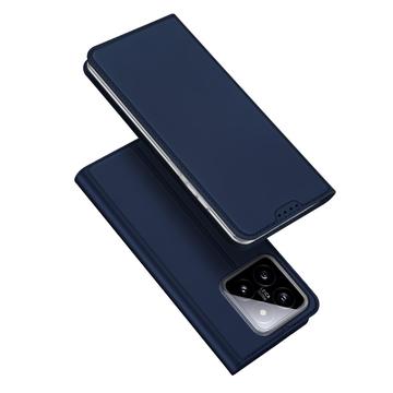 Xiaomi 14 Etui z Klapką Dux Ducis Skin Pro - Błękit