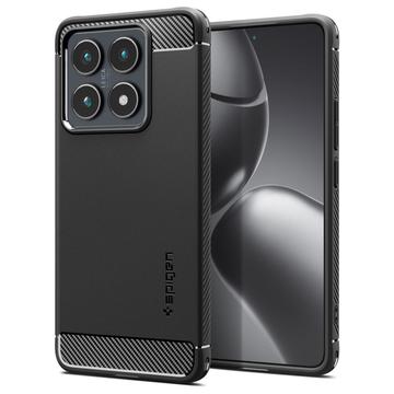 Xiaomi 14T Etui Spigen Rugged Armor z TPU - Czerń