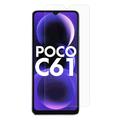 Xiaomi Poco C61 Szkło Hartowane - 9H, 0.3mm - Case Friendly  - Przezroczyste