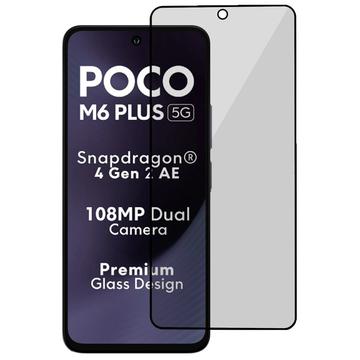 Xiaomi Poco M6 Plus Szkło Hartowane Prywatyzująca - 9H, 0.3mm